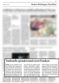 Gesamtausgabe Badener Tagblatt 01.07.2021 (Seite 23)